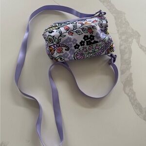 Vera Bradley Lilac Paisley Print Bottle
Crossbody Bag